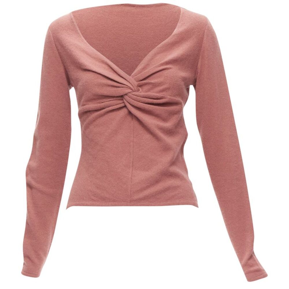 Valentino Twist Front Sweater